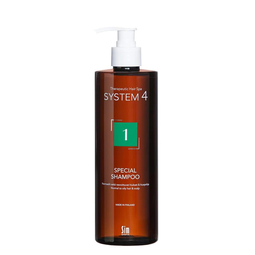 Sim System 4 Climbazole Shampoo 1, Gentle balancing cleanser.